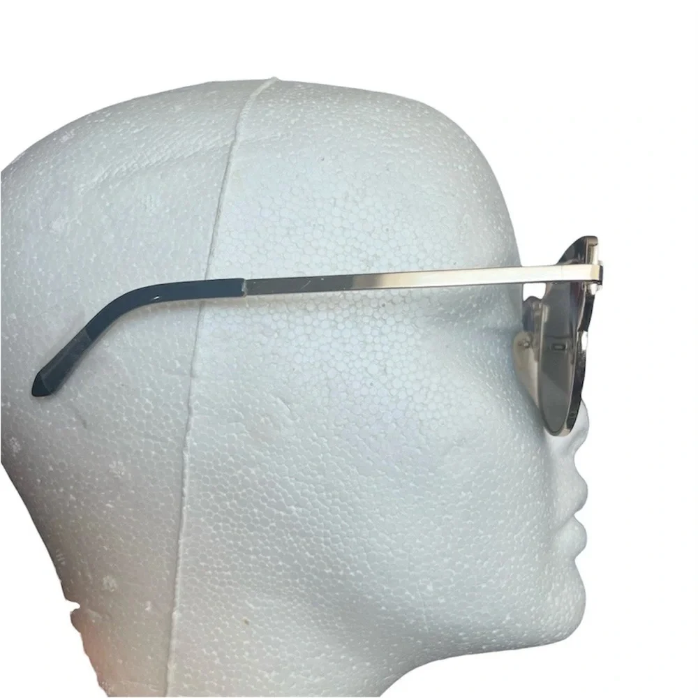 Karen Walker Superstars Felipe Sunglasses Blk/Gold Tone Mirrored Cat Eye - Picture 8 of 9